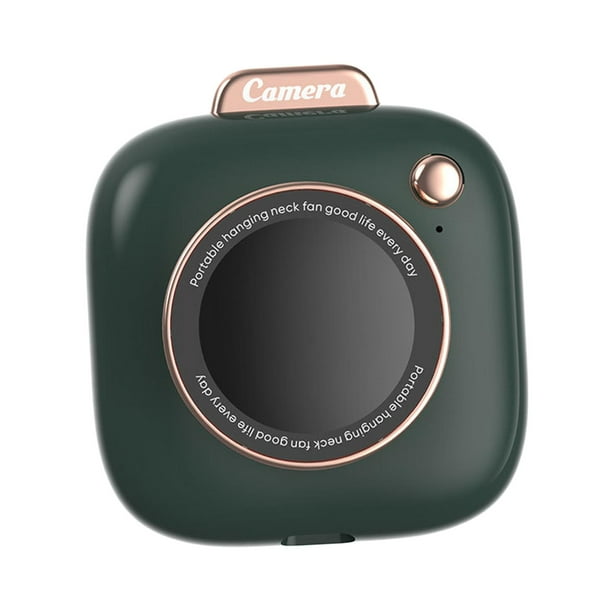 Ventilador de cuello colgante Zulema USB recargable verde