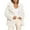 F01-White, variant on FYDUU Women's Jacket Winter Warm Coat Long Sleeve Jacket Lapel Collar Outwear Trench Coats Solid Color Soft Warm Outerwear Soft Outerwear Coats