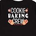 thumbnail image 4 of Inktastic Christmas Cookie Baking Crew with Oven Mitts Boys or Girls Long Sleeve Toddler T-Shirt, 4 of 5