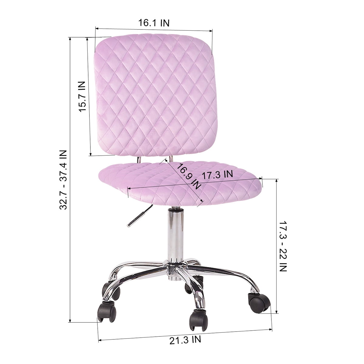 Private Jungle 360° Swivel Mid Back Swivel Task Chair Upholstery Task Chair, Home office chair Pink Private Jungle 360° Swivel Mid Back Swivel Task Chair Upholstery Task Chair, Home office chair Pink