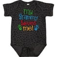 thumbnail image 3 of Inktastic My Grammy Loves Me Boys or Girls Baby Bodysuit, 3 of 5