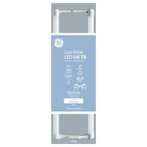 GE 93095867 LED Tube Light, T8 U-Bend, Cool White, 1900 Lumens, 13 Watt, 22.5 In. - Quantity 6