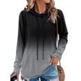 thumbnail image 2 of Sudadera Onlypuff Tunci para mujer, color gris degradado, talla M, 2 of 5