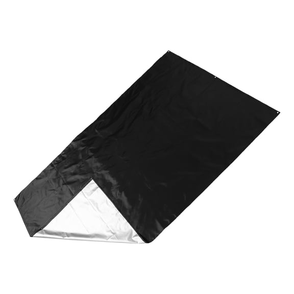 LABSERRON Sunproof Black Patio Canopy Cover for Swings Slides and Playsets