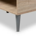 thumbnail image 5 of 3 Piece Wood Coffee Table and Stone Arches Mounted Print Set, 5 of 9