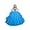 Blue, variant on Tulle Flower Girl Maxi Dresses Princess Pageant Dress Wedding Party Evening Formal Pegeant Dance Gown