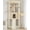 Beige, variant on Multi-Level Cat Tree with Sisal Scratching Posts, Cat Condo Featuring Cave, Large Perch, Hanging Basket, and Scratching Ramp in Dark Gray
