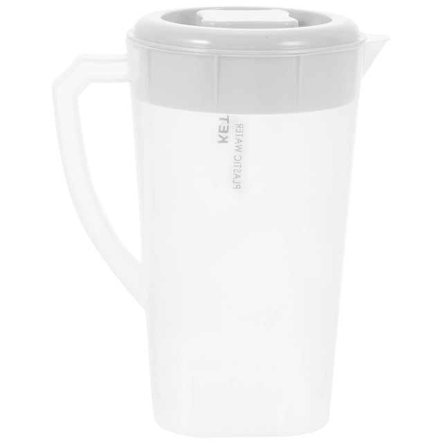unbranded Beverage Pitcher White Safe and Practical Container for Water and Juice