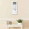 thumbnail image 3 of ArtToFrames 8" x 24" Contemporary White with Lip Picture Frame, 8x24 inch White Wood Poster Frame (WOM-2032), 3 of 7