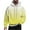 Yellow, variant on SwiftWear Gradient Color Hoodies for Men Casual Hooded Sweatshirts Loose Fit Pullover Long Sleeve Tops Sweatshirt, Black M