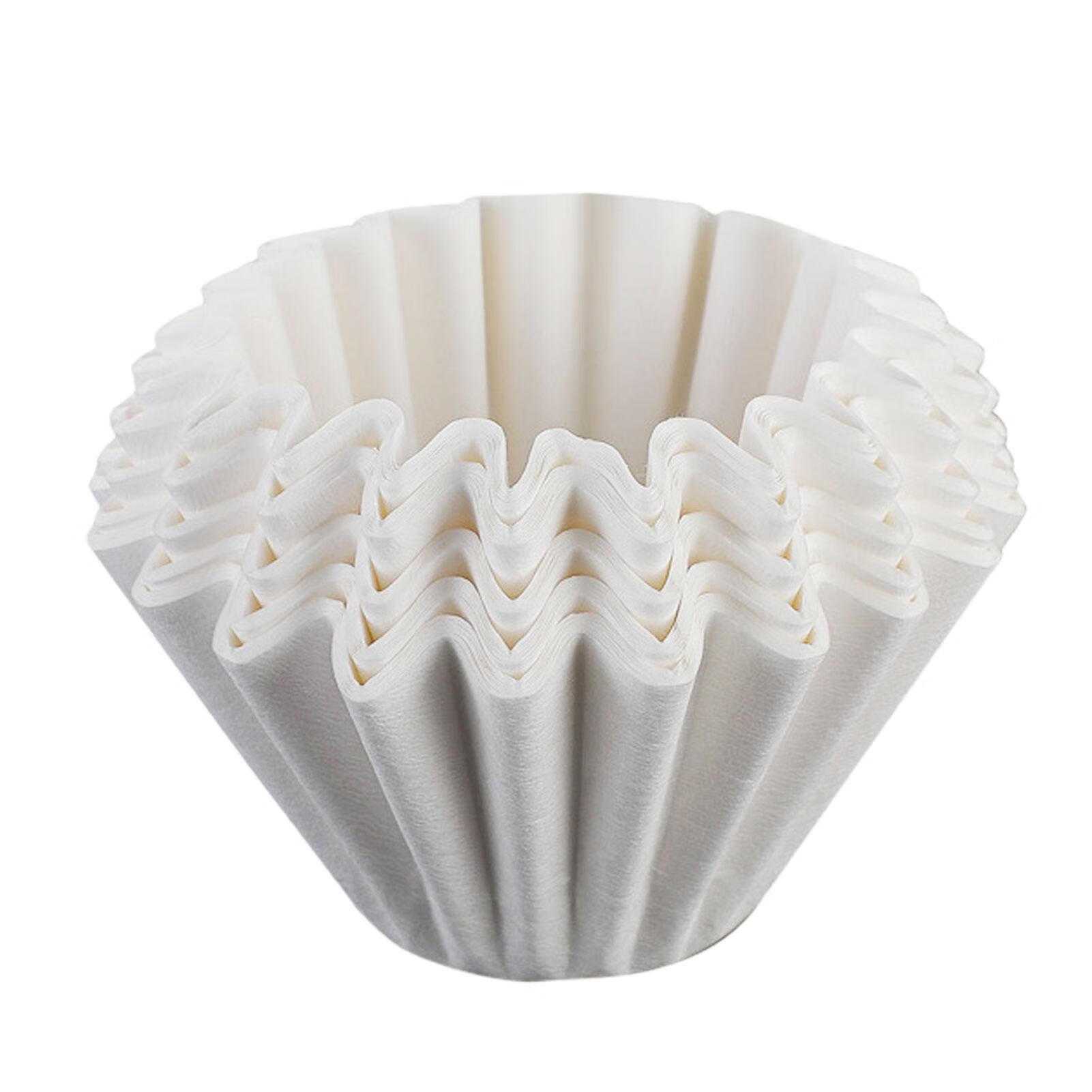 Megawheels Coffee Filters Paper 50pcs Cake Shaped Pattern Coffee