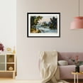 thumbnail image 3 of Historic Framed Print, The river side, 17-7/8" x 21-7/8", 3 of 9