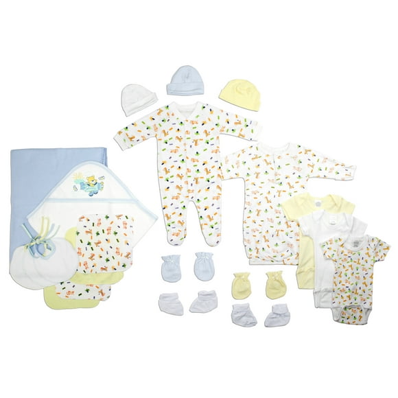 Bambini Newborn Baby Boys 21 Pc Layette Baby Shower Gift Set