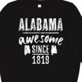 thumbnail image 3 of Inktastic Alabama Awesome Since 1819 Youth Sweatshirt, 3 of 4