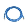 thumbnail image 6 of Monoprice Cat8 Patch Cable - 14 Feet - Blue | Double Shielded (S/FTP), 28AWG, 2GHz, 40G, Pure Bare Copper, Snagless RJ45, Ethernet Cable, 6 of 6