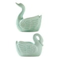 thumbnail image 3 of Worgeous  2 Pcs Swan Flower Pot Planters Pots Indoor Floral Containers Miss Blue, 3 of 8