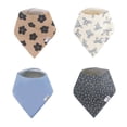 thumbnail image 1 of Babero Bandana para Bebé Copper Pearl Paquete de 4 Tan Gemma, 1 of 6