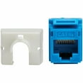 thumbnail image 3 of Tripp Lite N238-001-BL-6A Cat6 Keystone Jack 4ppoe Rj45 Blue Taa, 3 of 7