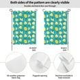 thumbnail image 2 of Wukai Lemon Blue Garden Flags Double Sided Welcome Garden Yard House Flags Outside Outdoor House (Only Flag), 2 of 8