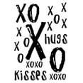 thumbnail image 2 of Lewis, Sheldon 19x24 Gold Ornate Wood Framed with Double Matting Museum Art Print Titled - Hugs and Kisses BW, 2 of 4