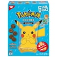 thumbnail image 1 of Christie, Biscuits Pokémon au cacao, collations pour l’école, 6 Snack Packs, 1 of 14