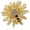 A, variant on Sunflower Honeybee Bee Brooch Pin with Bright Austrian Cubic Zirconia Crystal For Women