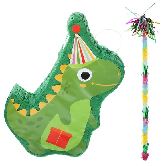 LEEYNEER MLINS 1 Set Dinosaur Holder Pinata Toy Party Game Supply Photo Prop for Celebration