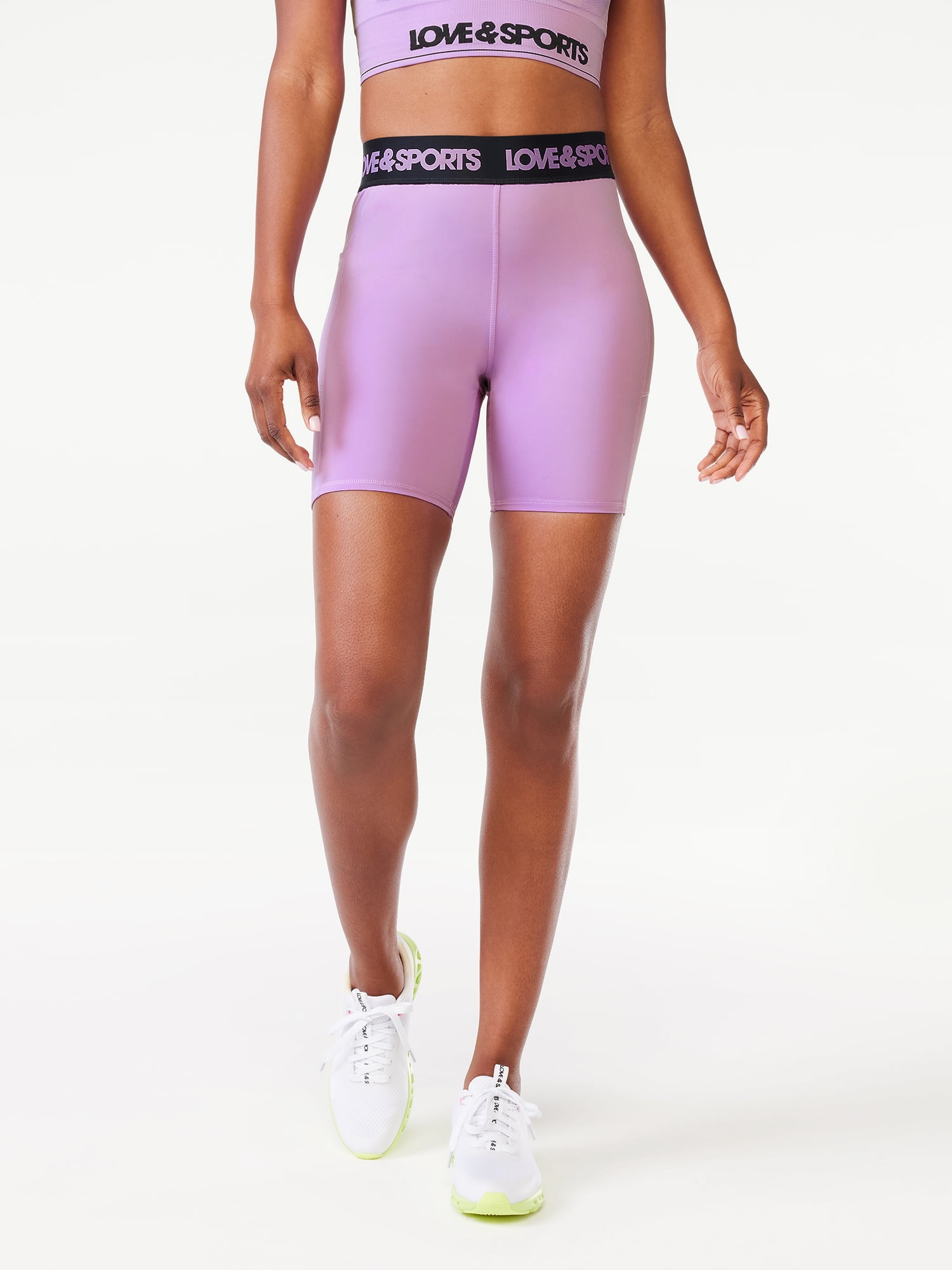 Love & Sports Women’s Bike Shorts, Sizes XSXXXL