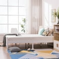 Queen Bed Frame No Box Spring Needed, Solid Wood Platform Bed Frame