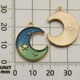 thumbnail image 4 of 8 amuletos de estrella y , de colgantes, de decoración de bricolaje esmaltado, 4 of 8