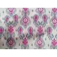 thumbnail image 4 of oneOone Cotton Poplin Fabric Paisley Ikat Print Fabric BTY 56 Inch Wide, 4 of 4