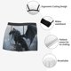 thumbnail image 3 of Balery Valley Gray Dragon Calzoncillos bóxer para hombre, ropa interior de algodón suave y transpirable con cinturilla de nailon-XX-Large, 3 of 5