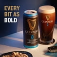 thumbnail image 3 of Guinness 0 Draught Non-Alcoholic Import Beer, 4 Pack Cans, 14.9 fl oz, Less Than 0.5% ABV, 3 of 9