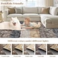 thumbnail image 5 of BouPower Washable Area Rugs, 10x13Ft Large Rug with Non-Slip Backing, Modern Geometric Rug, Stain-Resistant Bohemian Accent Carpet Soft Low Pile Carpet for Bedroom Farmhouse Dining Table, 5 Sizes, 5 of 7