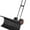 Black, variant on Snow Pusher, Heavy-Duty 2-Wheel Snow Shovel with Adjustable Height T-Shaped Handle, 36" Wheeled Snows Shovel for Garden, Doorway, Yard, Driveway and Easy to Clear, Yellow
