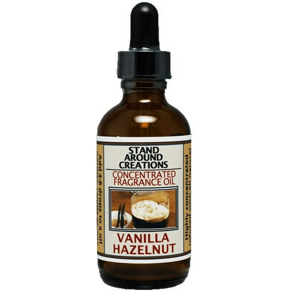 VANILLA HAZELNUT FRAGRANCE OIL 2-FL. OZ.