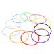 thumbnail image 3 of 100 pulseras de silicona, pulseras de gelatina, lazos para el pelo para mujer, pulseras retro para recuerdos de fiesta de los años 80, 3 of 6