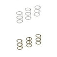 thumbnail image 1 of Paquete de 6 Carpetas de Archivos A5 A6 Sunnimix Carpeta de 3 Anillos Metal Plata Bronce, 1 of 8