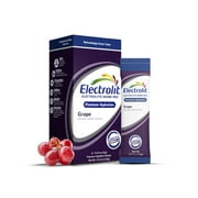 Electrolit Electrolytes Powder Packets, Grape 8 Pack, Powdered Hydration Packets for Dehydration & Rehydration, Post Workout Flavored Hydrating Drink Mix, Gluten Free Daily Water Enhancer Sticks