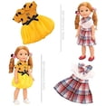 thumbnail image 3 of B&M Beans Wellie Wishers Doll Clothes Set, 3–10 Yrs, 14-14.5" Dolls, Fabric, 10 PCS, 3 of 10