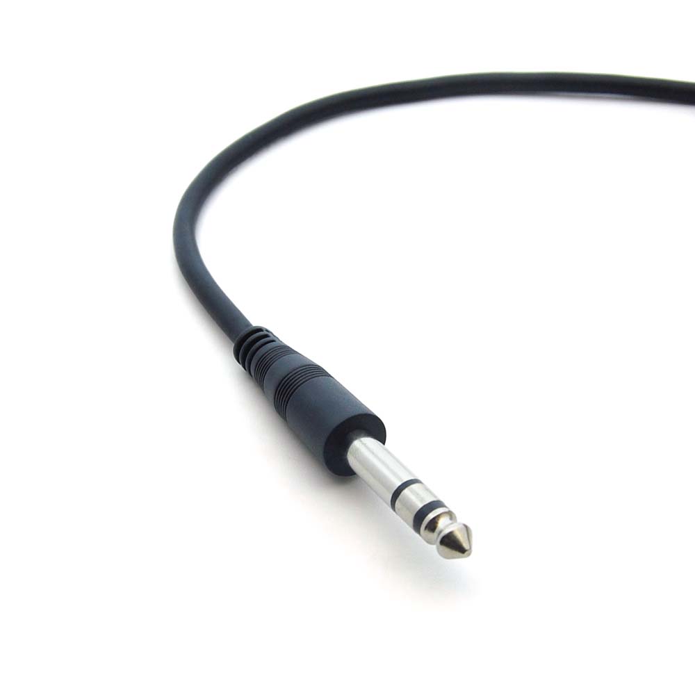 100 feet 1/4 Inch TRS Stereo Male to 1/4 Inch Stereo Female Extension 28AWG Patch Cable for Electric Instruments (Guitar, Keyboard, Amplifier, Speakers, Synthesizers) - image 3 of 5