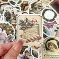 thumbnail image 5 of Wrapables Waterproof Christmas Vinyl Stickers for Water Bottles, Laptop, Phones, Skateboards, Decals for Teens, 86pcs Vintage Xmas, 5 of 6