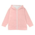 thumbnail image 4 of ZyeKqe Hoodies for Girls Oversized Zip up Long Sleeve Sweatshirts Winter Cute Solid Coat Kids School Jacket Fall Teens Clothes, 4 of 6