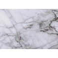 thumbnail image 4 of Pemberly Row Computer Desk Home Office Laptop 48"L Metal White Marble Look, 4 of 5