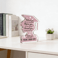 thumbnail image 4 of Decorr Class of 2026 Graduation Acrylic Decor, 2.4×3.2" "You Did It!" Grad Cap Acrylic Table Sign with Inspirational Quote, Graduation Gift for Her Him & Grad Party Decor, Pink, 4 of 7