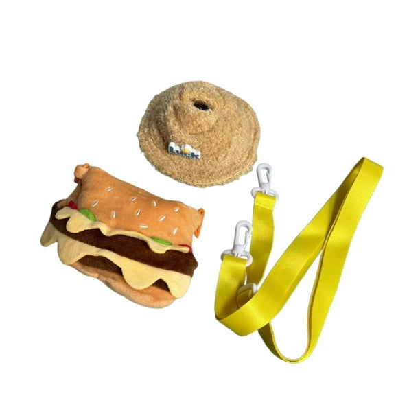 Bolsa de ropa para muñeca Hugo de felpa decoración de moda para niños
