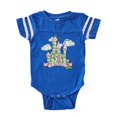 thumbnail image 1 of CafePress - Castle Birthday Princess 1S - Cute Infant Baby Football Bodysuit, 1 of 1