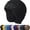 Black, variant on Men Women Winter Warm Hat Knitted Beanie Ear Flaps Earmuff Skull Cap Hat for Outdoor Ski Hiking (Light Grey)