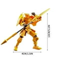 thumbnail image 2 of Nova 13 Action Figure Dummy 13 Action Figure, Dummy Titan Lucky 13 Action Figure, Suitable for Collectors, Desktop Decoration,Creative Assembly And Decompression Toys Black, 2 of 2