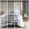 thumbnail image 2 of INK+IVY Serena 100% Cotton Duvet - Full/Queen - Navy, 2 of 5